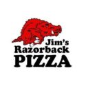 Jims Razorback Pizza Logo